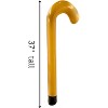 4E's Novelty Old Inflatable Cane Walking Stick Crutch, Old Age Costume Accessory, Retirement Gag Gift Party Decorations - 2 of 4