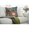 Liora Manne Marina Garden Indoor/Outdoor Pillow.. - 3 of 4