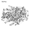 Unique Bargains Metal DIY Blankets Crafts Brooch Making Home Sewing Safety Pins 150 Pcs - 3 of 4