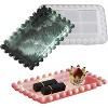 JDICTION Resin Epoxy Casting Mold, Rectangle Jewelry Display Tray with Beaded Edge for Trinket Dish, Candle Holder, Soap Dish, Storage Container - 2 of 4