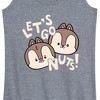 Women's - Disney - Let's Go Nuts Graphic Racerback Tank - 2 of 4