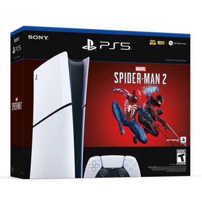 PlayStation 5 Digital Edition Console Spider-Man Bundle (Slim)_5