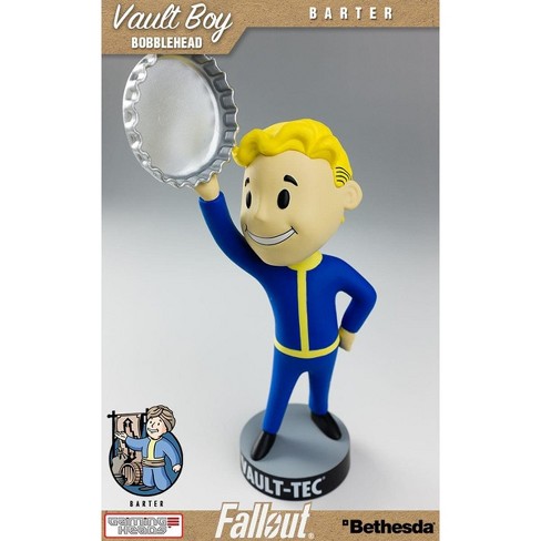 Gaming Heads Fallout 3 Vault Boy 5 Bobblehead Barter Target - vault boy roblox