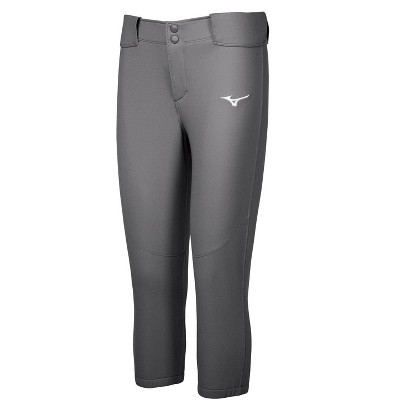 Mizuno Women's Belted Stretch Softball Pant Womens Size Extra Large In Color  Charcoal (9292) : Target