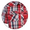 Gioberti Men's Western Cowboy Short Sleeve Shirt with Snap Buttons - 3 of 3