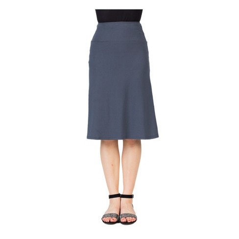 Elastic waist outlet skirt target