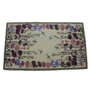 C&F Home 3'0" x 5'0" Hollyhock Hooked Indoor Rug - 1 of 1