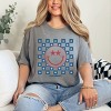 Simply Sage Market S.W.Smiley Patriotic Smiley Stars Garment Dyed Tee - 2 of 4
