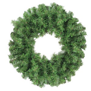 Northlight 16" Unlit Colorado Spruce 2-Tone Artificial Christmas Wreath - 1 of 4