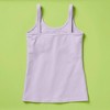 Shell Girls Camisole Pima Cotton Tank Top with Built-In Shelf Bra by Yellowberry, Lavender - XL - 2 of 4
