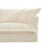 CAVINAS Couches for Living Room Deep Seat Sofa Couch Corduroy Slip-covered Armchair with Cushion and Pillows - 3 of 4