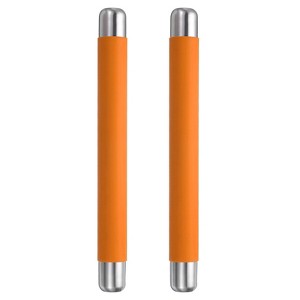 Unique Bargains Non-Stick Smooth Stainless Steel Covered Silicone Baking Rolling Pin - 1 of 4