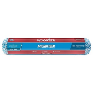 Wooster Microfiber 14 in. W X 3/8 in. Paint Roller Cover 1 pk (Case of 6) - 1 of 1