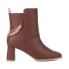 Fashion To Figure Women's Maire Bootie with chain - Wide width - 2 of 4