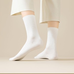 Alilang Women's Four seasons Dopamine Style Crew Socks for Stability and Comfort 2Pairs- One Size Fits Most, - 1 of 4
