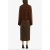 Women's Dante Faux Leather Midi Skirt - BARDOT - 4 of 4