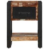 vidaXL Bedside Cabinet Multicolor Solid reclaimed wood, iron - 2 of 4