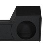 Q Power Dual 12" Subwoofer Enclosure, 2019+ Dodge Crew, Audio Box, Black - 4 of 4