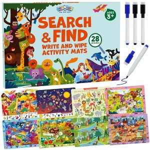 BenBen Preschool Learning Activities for Kids Toddlers Ages 3-6, Montessori Busy Book 28 Themes - 1 of 4