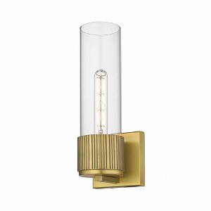 Bolivar - 1 Light Wall Sconce In Industrial Style-15 Inches Tall and 4 Inches Wide - 1 of 1