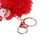 Unique Bargains Christmas Keychain with Double Ring and Lobster Clasp PVC Metal Plush 1 Pc - 3 of 4