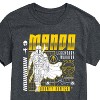 Men's - Star Wars - The Mandalorian Mando Dark Digital Short Sleeve Graphic T-Shirt - 2 of 4