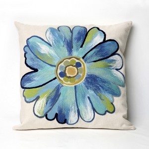 Liora Manne Visions III Garden Indoor/Outdoor Pillow.. - 1 of 4