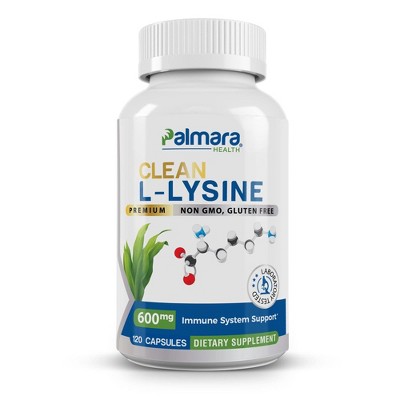 Clean L-Lysine 600mg | Palmara Health