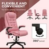 PAGED Adjustable Height Office Chair, Modern PU Leather Massage Chair with Heating Function, Ergonomic Executive Chair for Office - 2 of 4