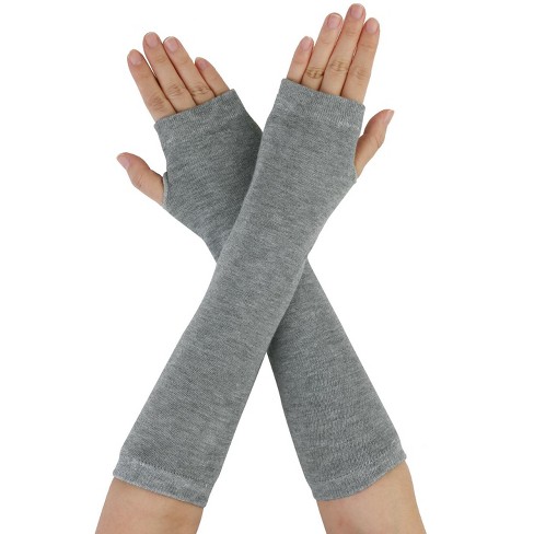 Allegra K Classic Fashion Stretch Fingerless Arm Warmmer Oversleeve ...