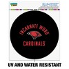 University of the Incarnate Word Cardinals Automotive Car Window Locker Circle Bumper Sticker - 2 of 4