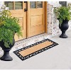 A1HC Natural Coir and Rubber Large Door Mat 18"x48", Thick Durable Doormats for Entrance - 3 of 4