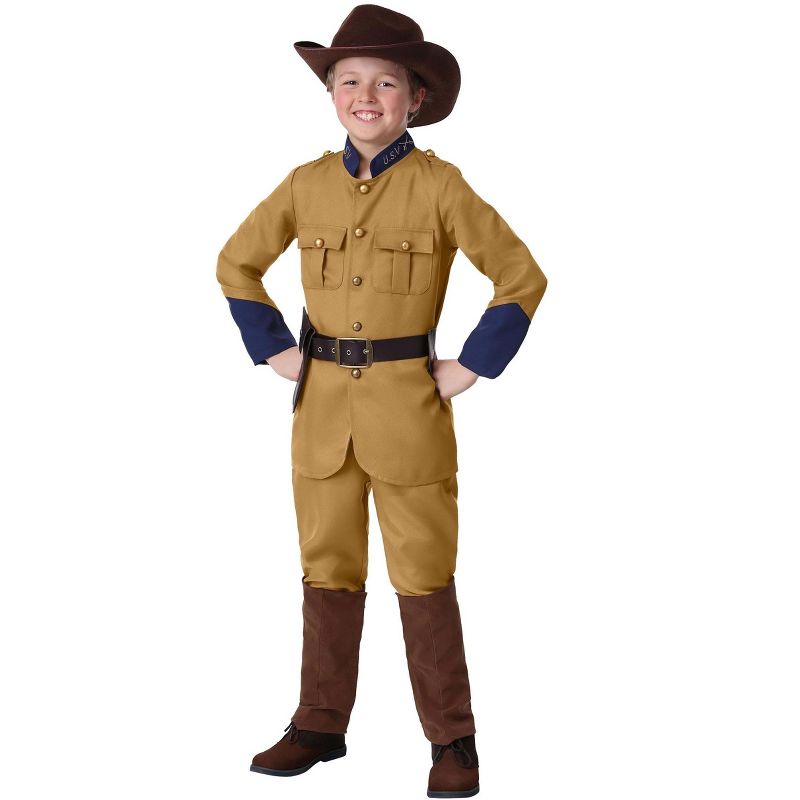 HalloweenCostumes.com Boy's Teddy Roosevelt Costume, 1 of 4