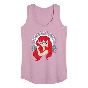 Women's - Disney - Ariel Graphic Racerback Tank - 1 of 4