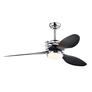 YUHAO 52 Inch Indoor Modern and Contemporary Ceiling Fan with Light and Remote Control - 1 of 4