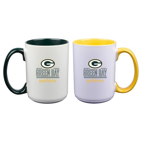  Rico Industries NFL Football Green Bay Packers 15 oz Speckle  Camper Coffee Mug, Deep Laser Engraved Logo, Ceramic Camping Mug, Speckle  Glaze : Sports & Outdoors