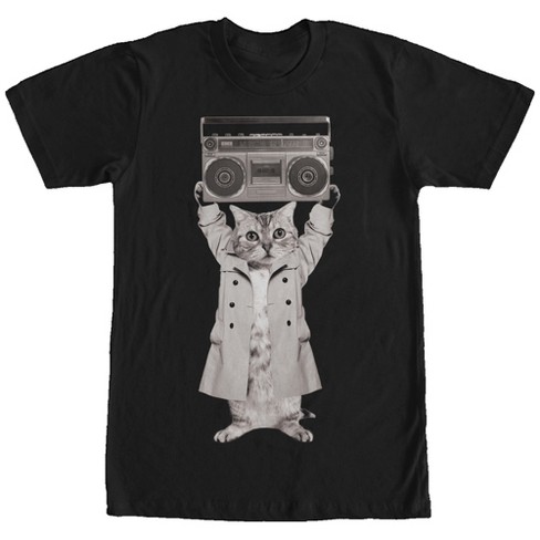 Black cat t shirt target best sale