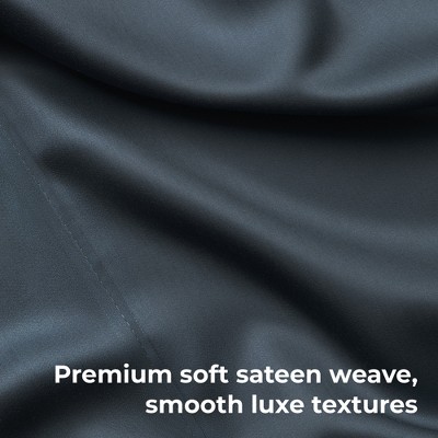 Blue Queen Bamboo Cotton Deep Pocket Sheet Set