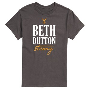 Men's - Yellowstone - Beth Dutton Strong Short Sleeve Graphic T-Shirt - 1 of 4