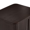Teamson Home Potomac Modern Boho Solid Wood 2-Drawer Nightstand with Push-to-Open Storage & Rounded Corner - 4 of 4