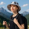 Anna-Kaci Wide Brim Outdoor Sun Hat with Adjustable Chin Strap for Hiking Camping Travel Beach - 2 of 4