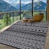 Waterproof Rugs  Reversible Outdoor Rug for Patio, RV and Camping - Lightweight Non-Slip All-Weather Carpet - Indoor/Outdoor Mat - 3 of 4