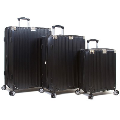 Dejuno Moda Scratch Resistant 3-piece Hardside Spinner Luggage