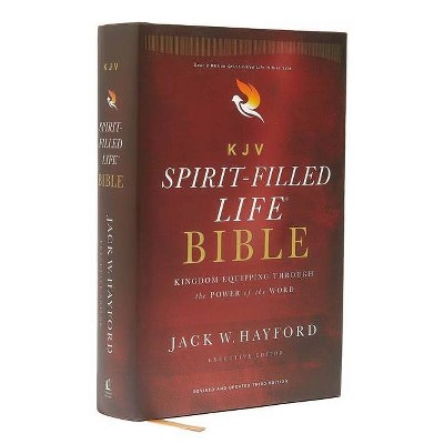 Kjv, Spirit-Filled Life Bible, Third Edition, Hardcover, Red Letter Edition, Comfort Print - 3rd Edition by  Thomas Nelson