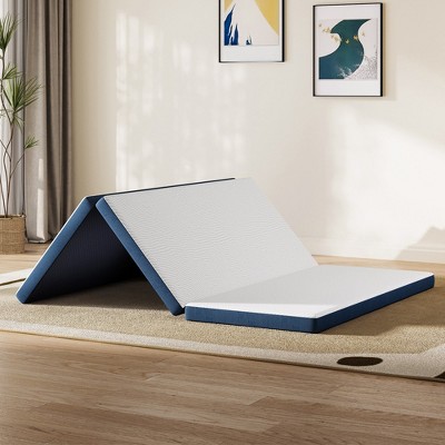 Gel Memory Foam Trifold Portable Mattress Folding Travel Sleeping Pad