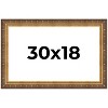 PosterPalooza | Museum Gold Picture Frame - UV Acrylic, Backing Board, Hanging Hardware Included - 2 of 4