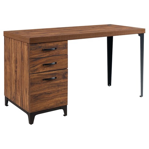 Lindsey Computer Desk Antique Walnut Whalen Target