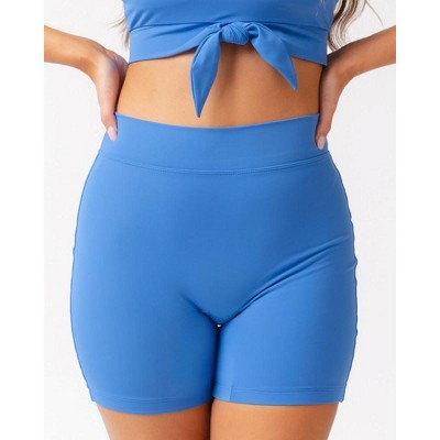 Coastline Blue Bike Short