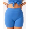 Coastline Blue Bike Short - 2 of 4