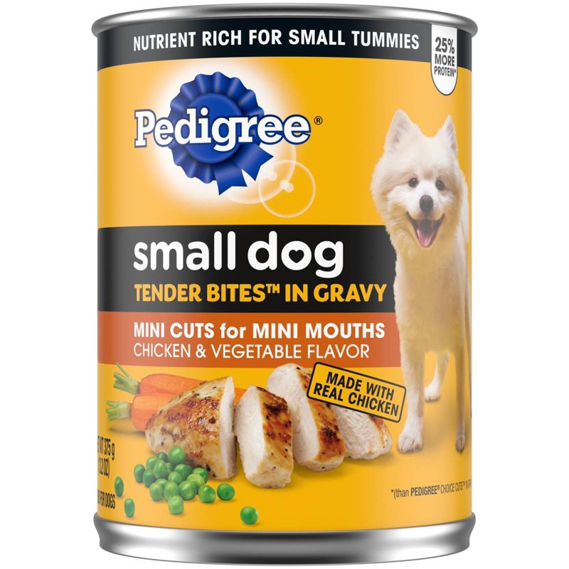 Pedigree Tender Bites in Gravy Wet Dog Food - 13.2oz
, 1 of 6